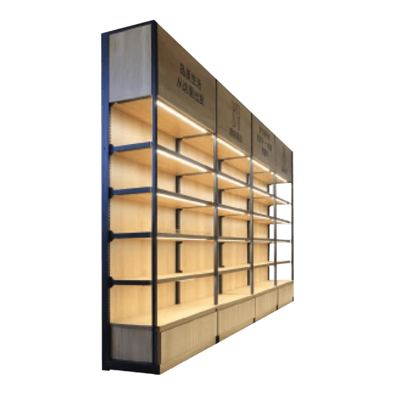 현대적인 미니멀리스트 효율적인 디스플레이 랙